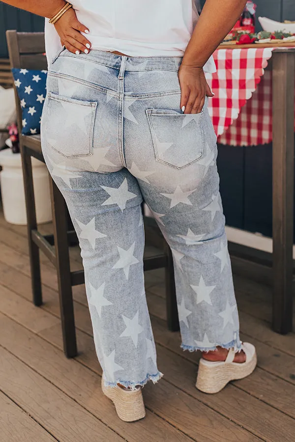 Risen Chasing Stars High Waist Straight Leg Jean Curves sold by Impressions product image thumbnail 3