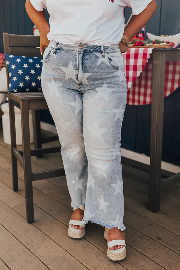 Risen Chasing Stars High Waist Straight Leg Jean Curves sold by Impressions product image thumbnail 2