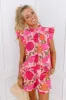 Garden Picnic Floral Shift Top sold by Impressions