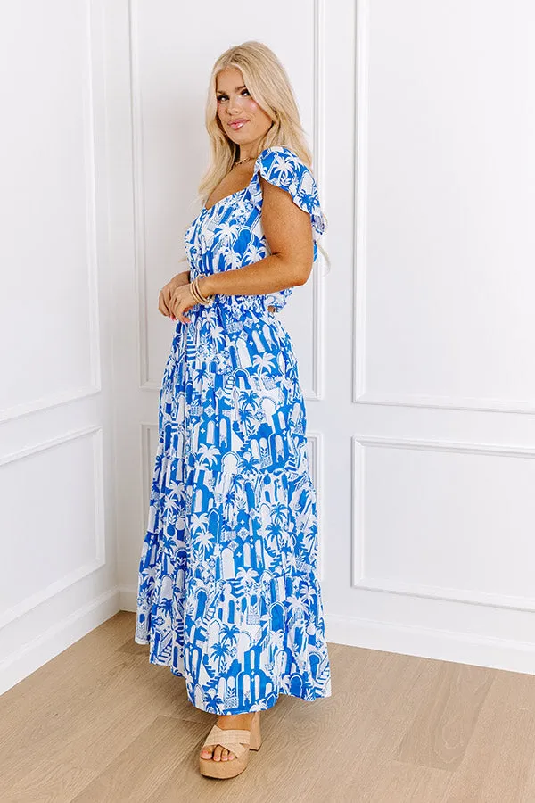 Amalfi Coast Cruising Maxi Dress Curves sold by Impressions product image thumbnail 3
