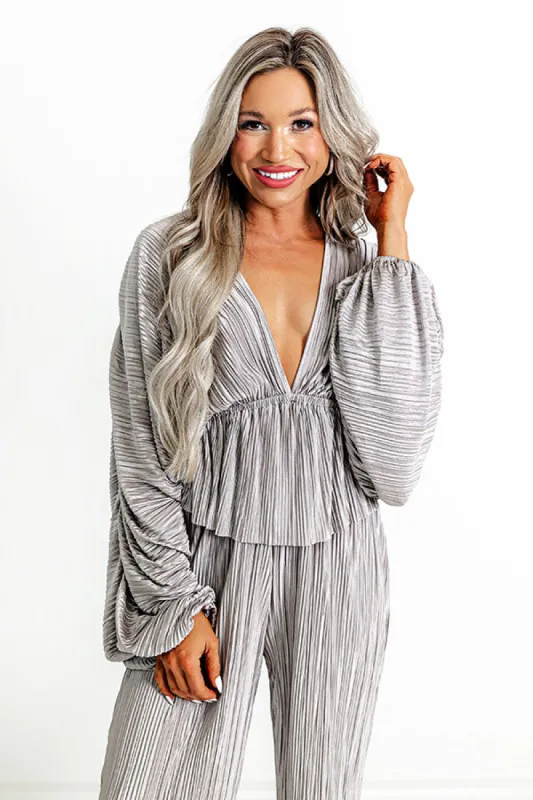 Ciao Darling Pleated Top sold by Impressions