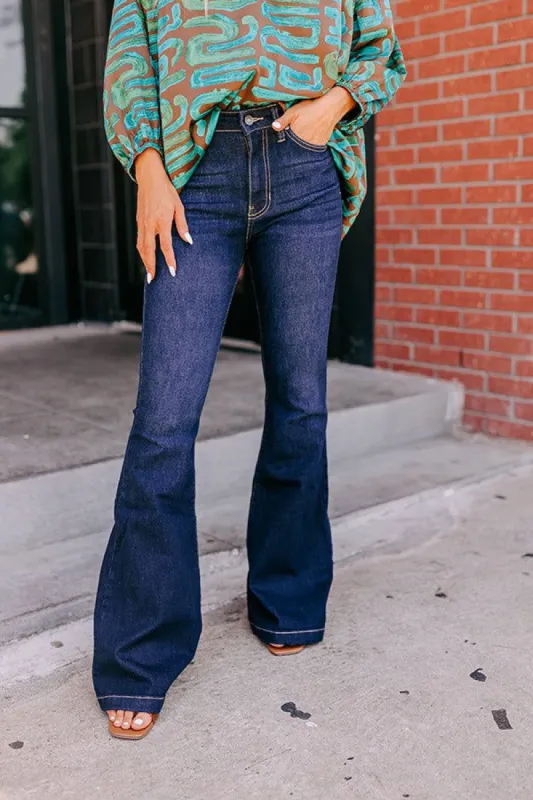 The Kelsey High Waist Flare sold by Impressions