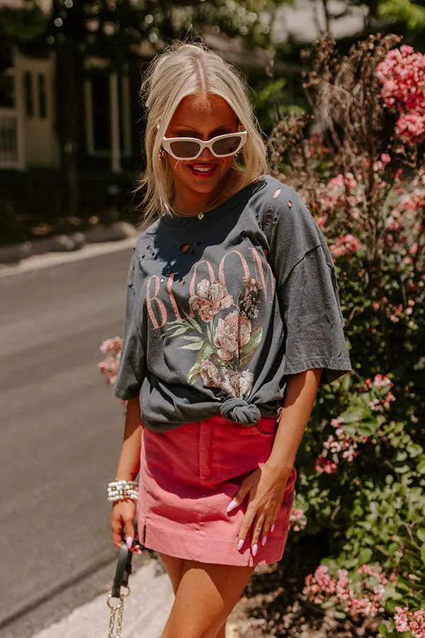 The Willow High Waist Skort in Rose sold by Impressions