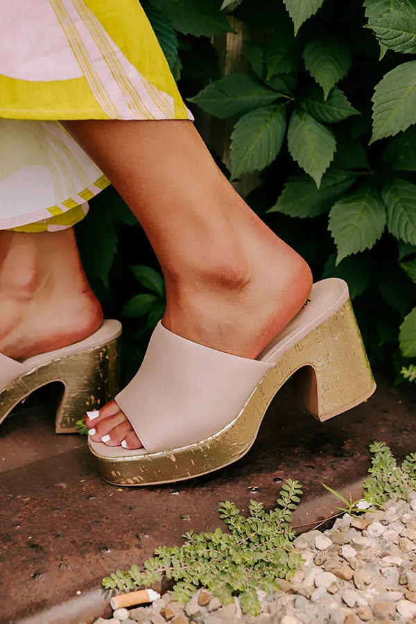 The Aaliyah Faux Leather Heel in Warm Taupe sold by Impressions product image thumbnail 2