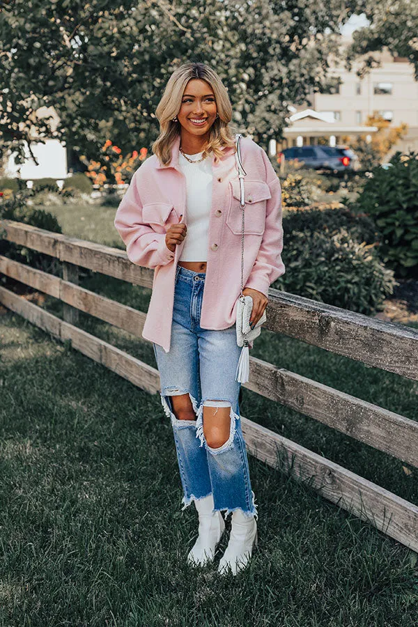 Cozy Daydream Jacket in Pink sold by Impressions product image thumbnail 3