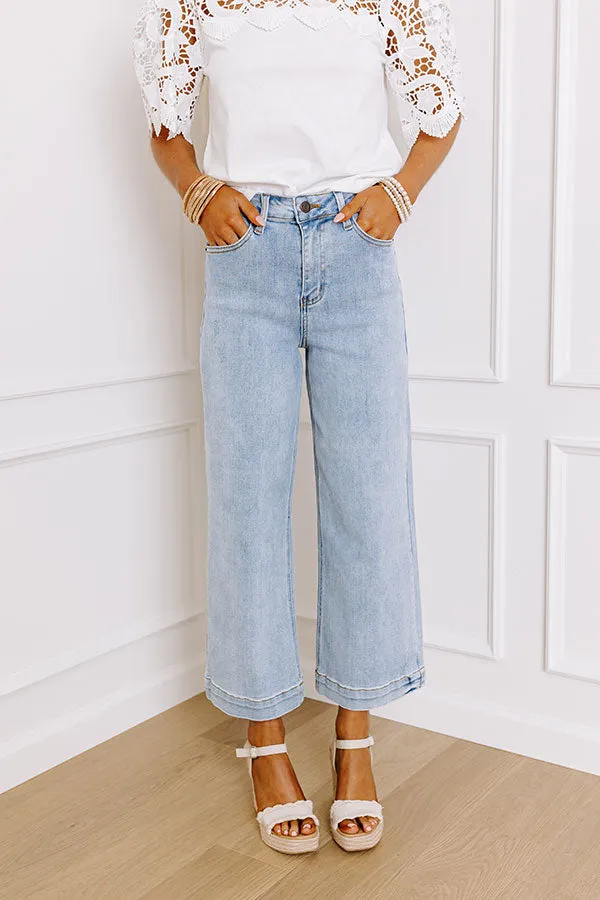 Risen Raelynn High Waist Wide Leg Jean in Light Wash sold by Impressions product image thumbnail 2