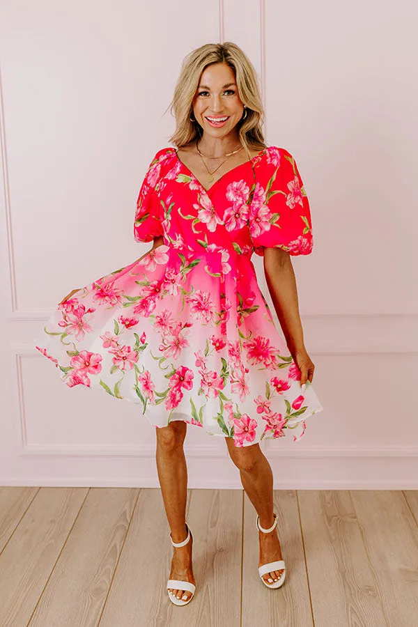 Garden Glamour Mini Dress sold by Impressions