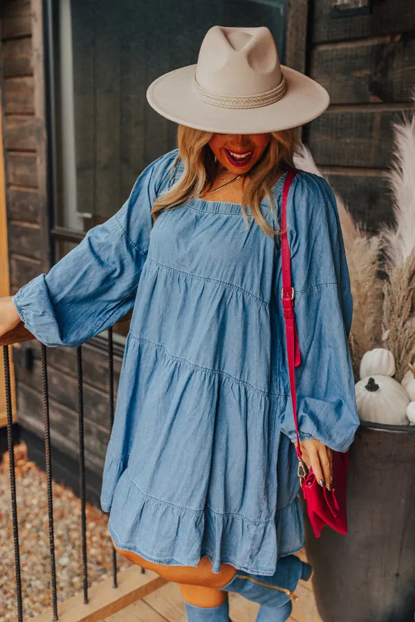 Easy To Style Chambray Mini Dress Curves sold by Impressions product image thumbnail 2