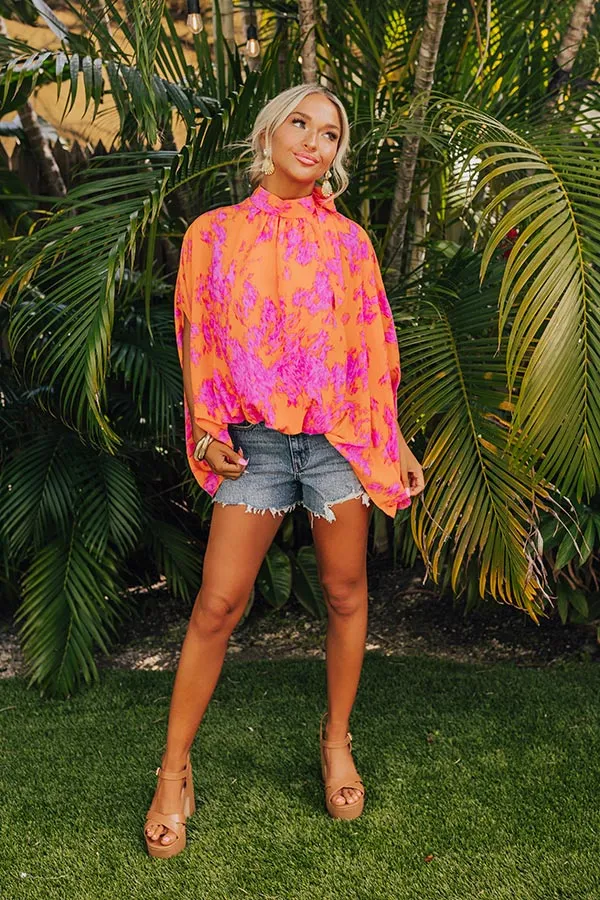 Vibrant Vibes Top In Orange sold by Impressions product image thumbnail 2