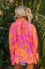 Vibrant Vibes Top In  Orange sold by Impressions