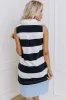 Nautical Charm Mini Dress in Navy sold by Impressions