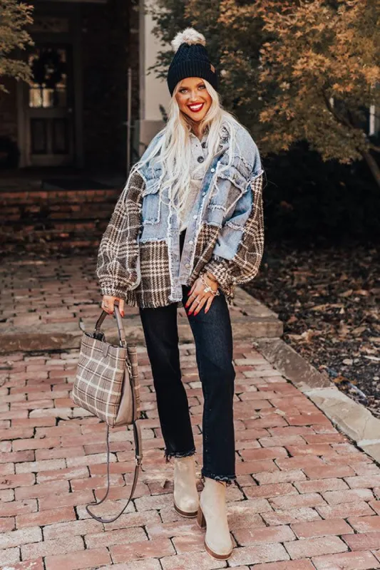 Settle In Denim Jacket sold by Impressions