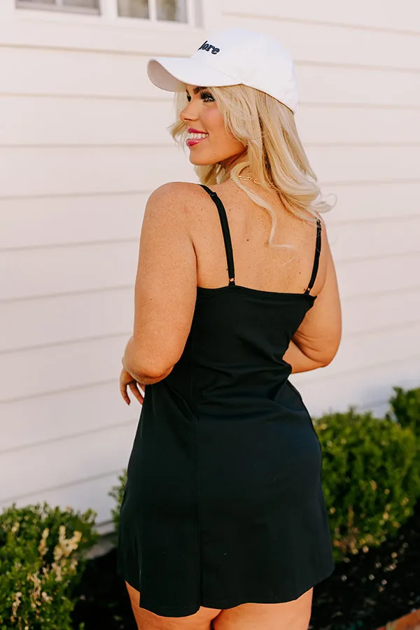 Game Face Athletic Dress In Black Curves sold by Impressions product image thumbnail 2