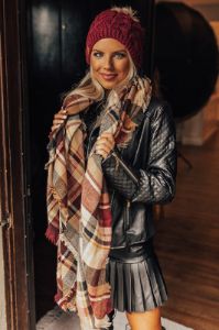 Ski Village Blanket Scarf sold by Impressions