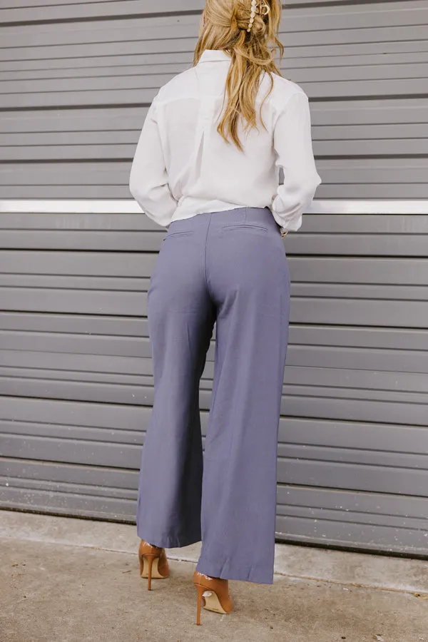 The Donatella High Waist Trousers In Riverside sold by Impressions product image thumbnail 2