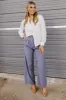 The Donatella High Waist Trousers In Riverside sold by Impressions
