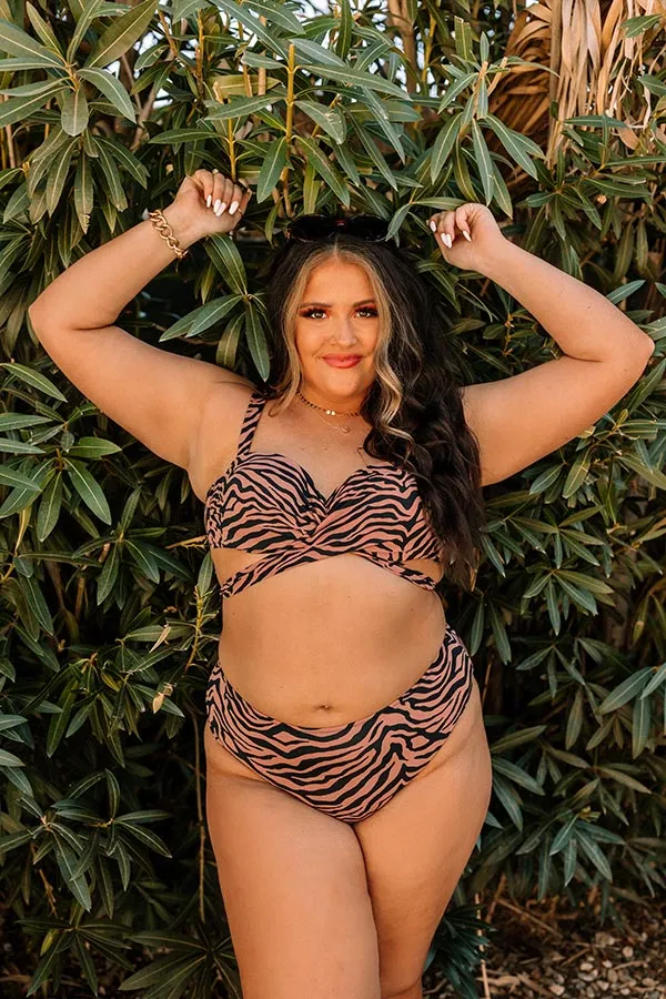 Smiles And Splashes High Waist Bikini Bottom Curves sold by Impressions product image thumbnail 5