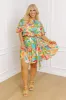 Tonic and Tropics Mini Dress Curves sold by Impressions