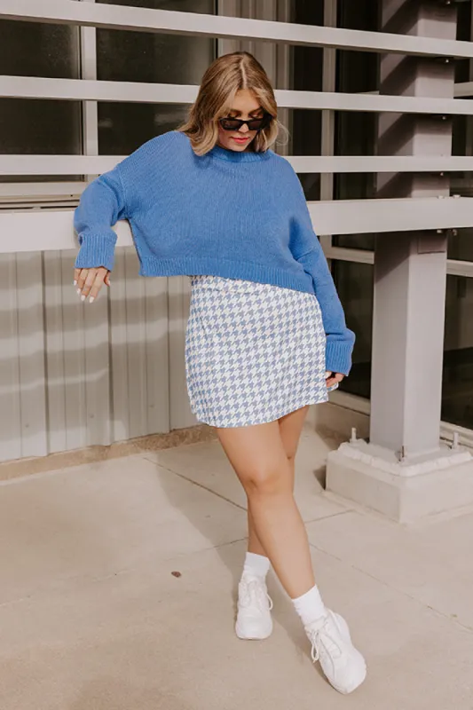 Coastal Breeze Knit Sweater in Blue sold by Impressions