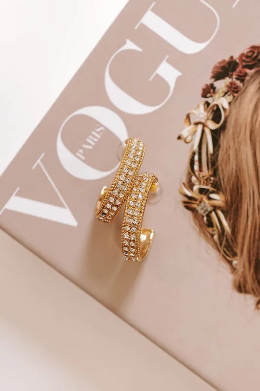 Shine Bright Hoop Earrings sold by Impressions