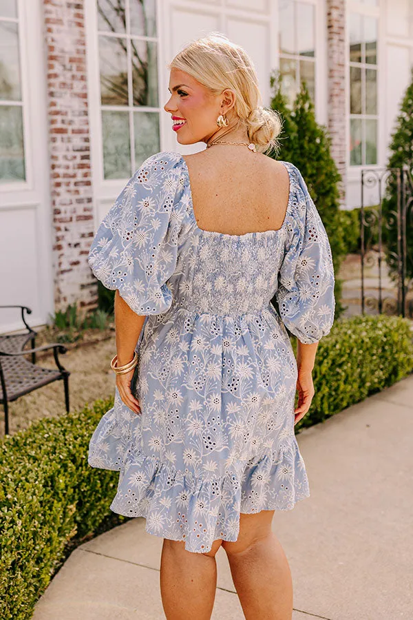 Sugar and Spice Eyelet Mini Dress Curves sold by Impressions product image thumbnail 5