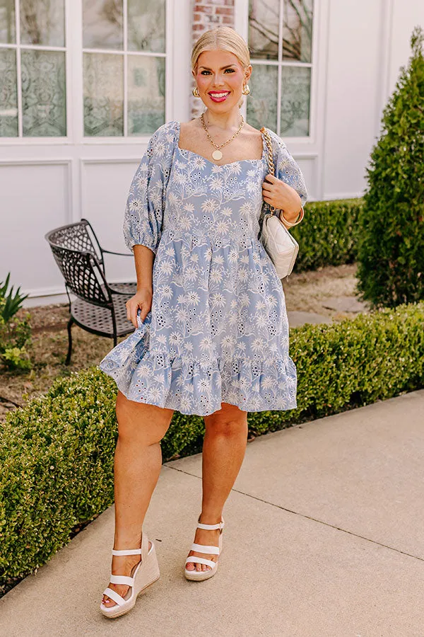 Sugar and Spice Eyelet Mini Dress Curves sold by Impressions product image thumbnail 2