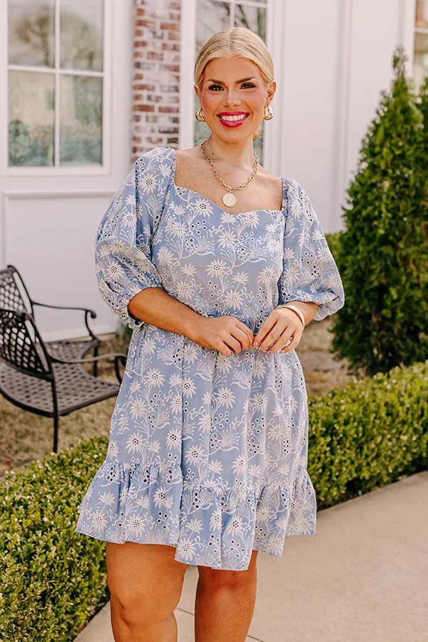 Sugar and Spice Eyelet Mini Dress Curves sold by Impressions product image thumbnail 3