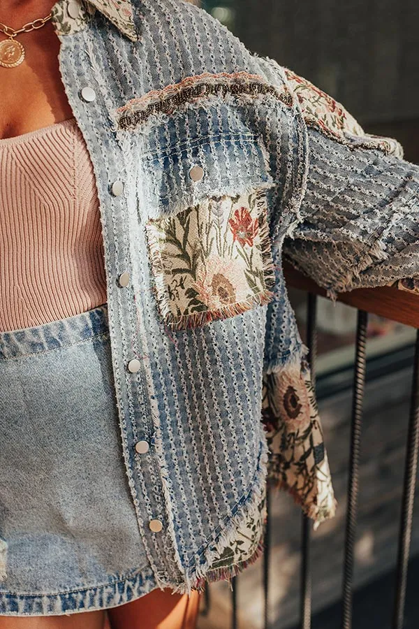 Falling For You Denim Jacket sold by Impressions product image thumbnail 5