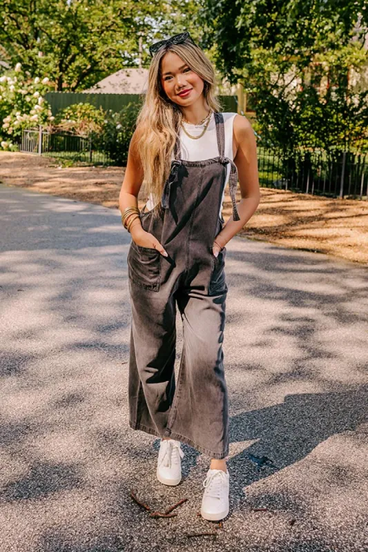 The Adriana Denim Jumpsuit sold by Impressions
