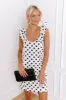 Spot On Ruffle Mini Dress sold by Impressions