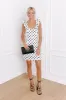 Spot On Ruffle Mini Dress sold by Impressions