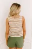 Laguna Brunch Front Tie Knit Top sold by Impressions