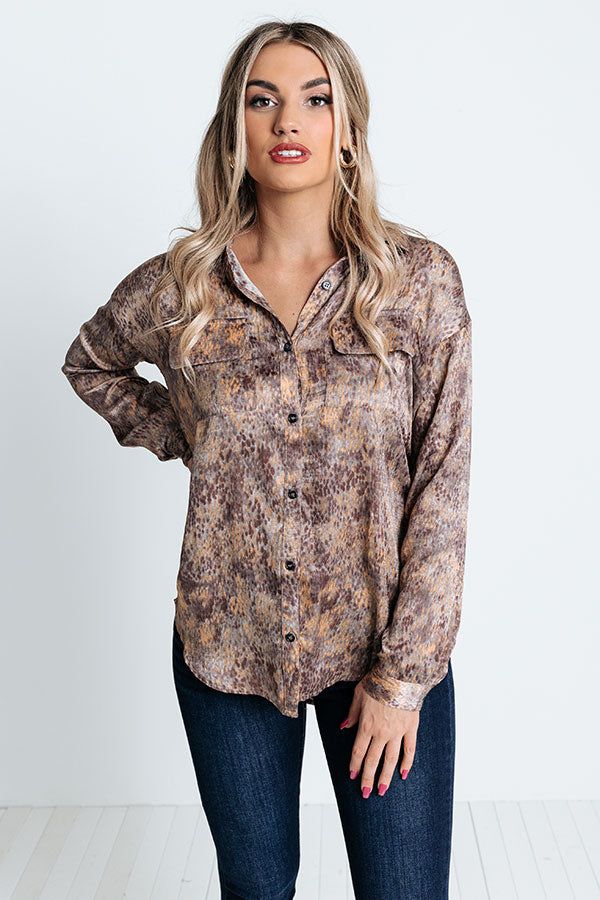 Warm Glow Button Up Top sold by Impressions product image thumbnail 4