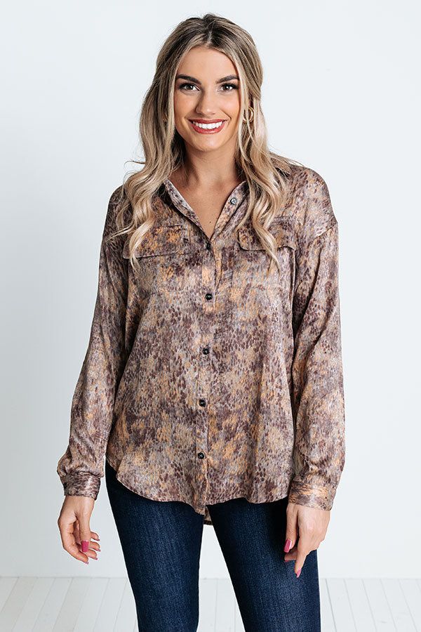 Warm Glow Button Up Top sold by Impressions product image thumbnail 2