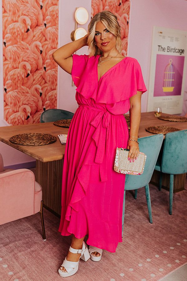 Manhattan Marvels Maxi in Hot Pink Curves sold by Impressions