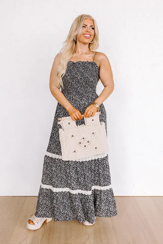 Boho Babe Floral Maxi Dress Curves sold by Impressions