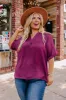 Stylish Setting Shift Top in Berry Curves sold by Impressions