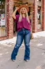 Stylish Setting Shift Top in Berry Curves sold by Impressions