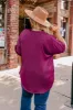 Stylish Setting Shift Top in Berry Curves sold by Impressions