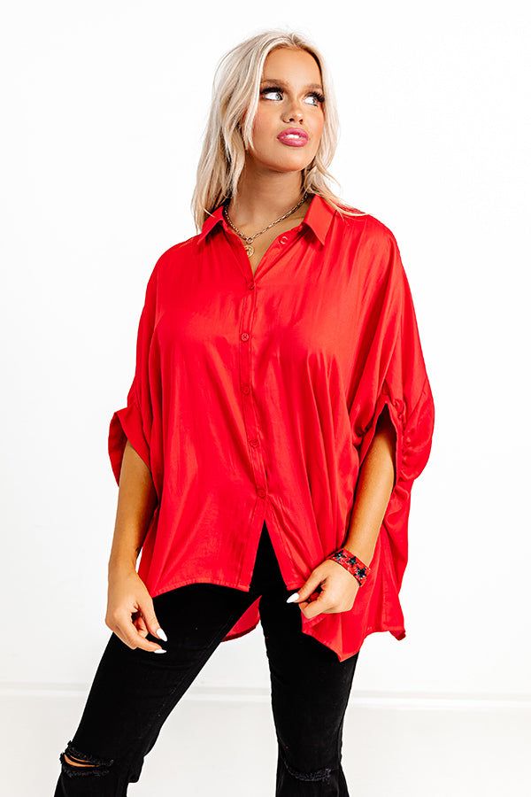 Market Square Satin Button Up sold by Impressions product image thumbnail 3