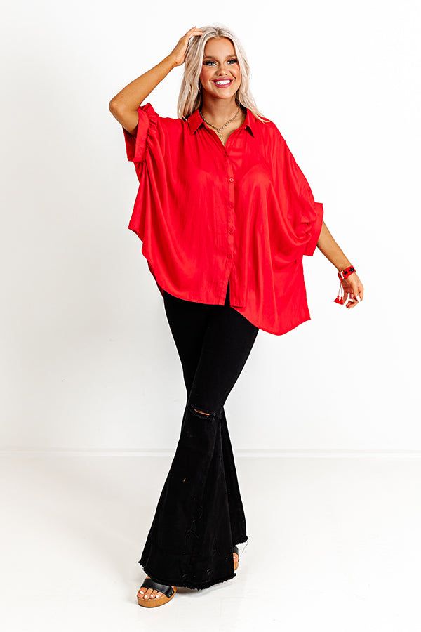 Market Square Satin Button Up sold by Impressions product image thumbnail 5