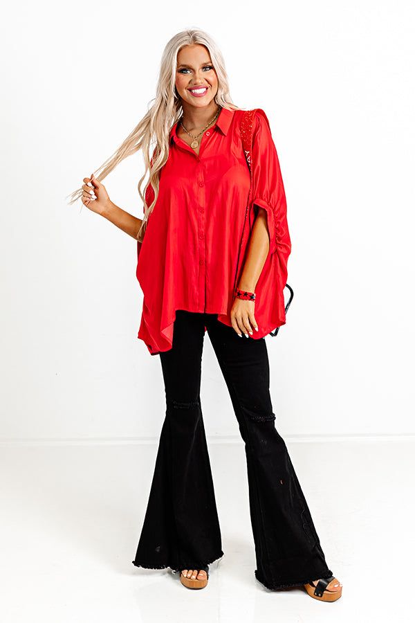 Market Square Satin Button Up sold by Impressions product image thumbnail 2