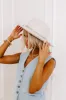 Downtown Nashville Felt Fedora in Ivory sold by Impressions