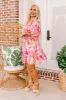 Sweethearts Floral Mini Dress Curves sold by Impressions