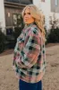 Plush Comfort Plaid Jacket Curves sold by Impressions
