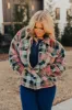 Plush Comfort Plaid Jacket Curves sold by Impressions
