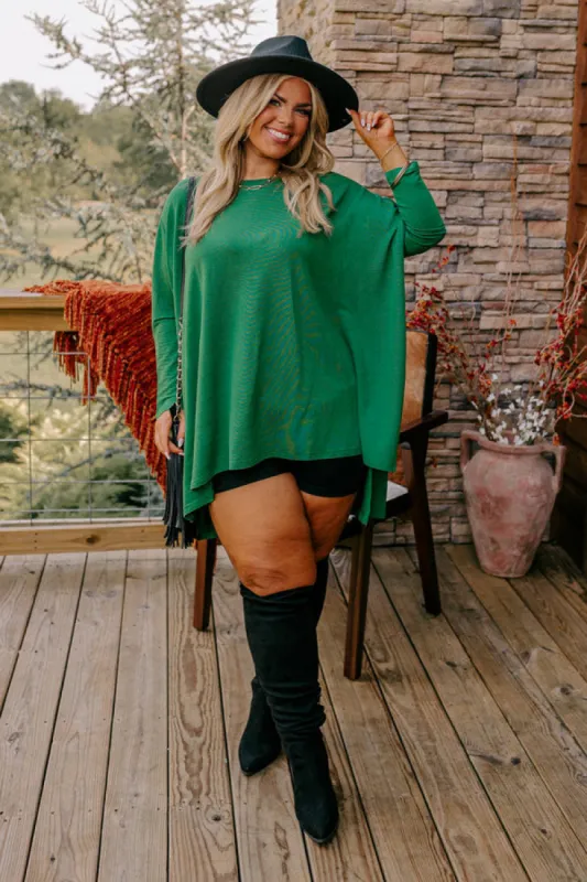 Endless Sophistication Tunic In Green Curves sold by Impressions