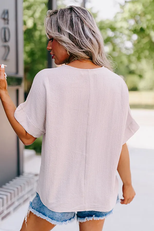 Blissful Blessings Shift Top In Birch sold by Impressions product image thumbnail 4