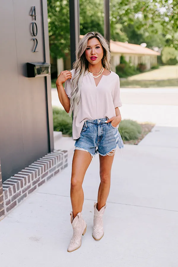 Blissful Blessings Shift Top In Birch sold by Impressions product image thumbnail 2