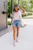 Blissful Blessings Shift Top In Birch sold by Impressions